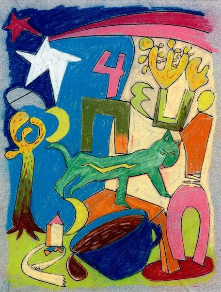 green cat by nick lethert